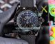 Replica Breitling Avenger Yellow Dial Black Bezel Black Non woven fabric Strap Watch 43mm (1)_th.jpg